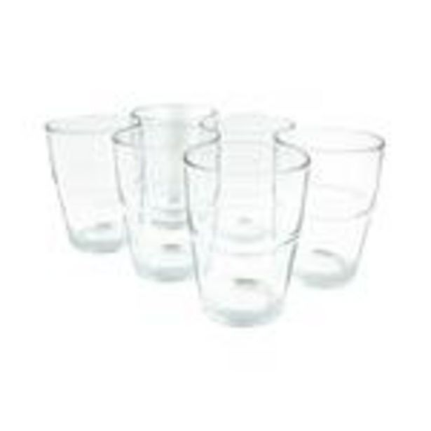 Waldos Juego de vasos transparentes libbey 12pzas oferta