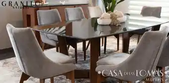Casa de las Lomas Comedor huxley granito vía láctea pulido oferta