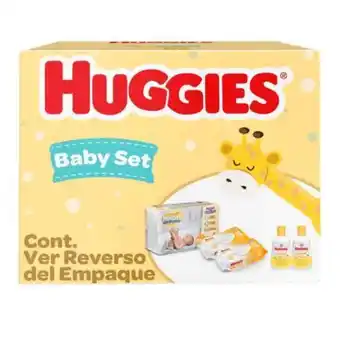 Set recién nacido huggies 5 pzas