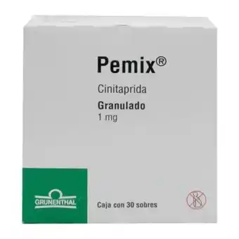 Pemix 1 mg granulado con 30 sobres