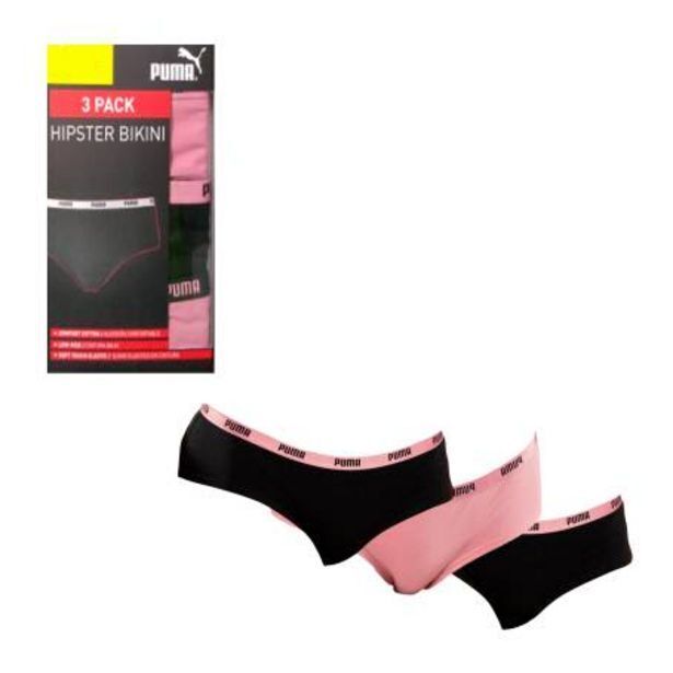Sam's Club Bikini para dama puma talla g rosa/negro 3 pzas oferta