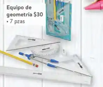 Walmart Equipo de geometría 7 pzas oferta