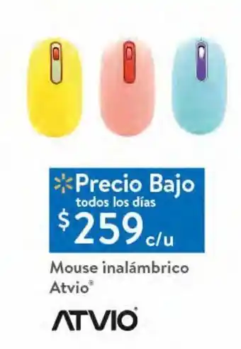 Walmart Mouse inalámbrico atvio oferta