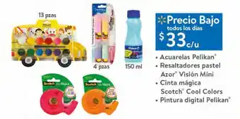 Walmart Acuarelas pelikan / cinta mágica oferta