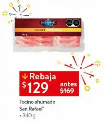 Tocino ahumado san rafael 340g