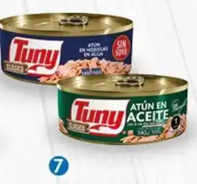 Walmart Atún tuny en agua o aceite 140g oferta