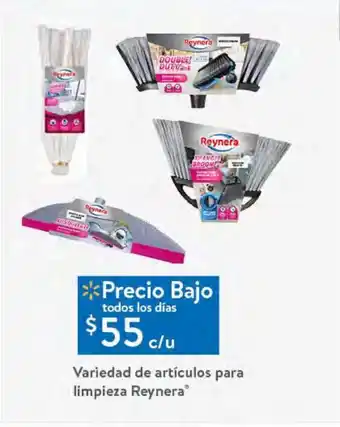 Walmart Variedad de artículos para limpieza reynera oferta