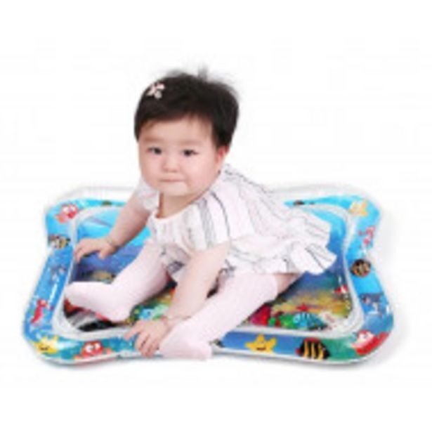 Fandeal Baby inflatable water mat infant tummy time playmat toddler oferta