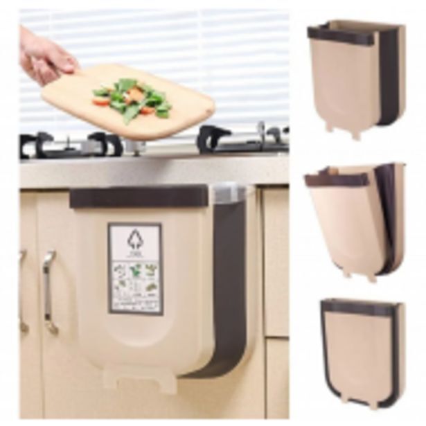 Fandeal Cesto de basura plegable bote colgable para cocina oferta