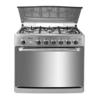 Estufa de empotre 30p lucerna acero inoxidable ee101gf