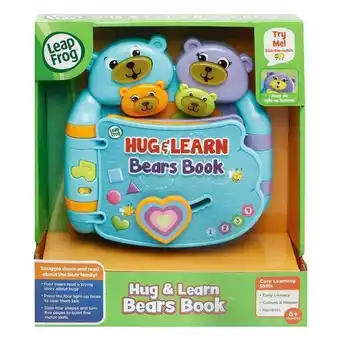 Juguetrón Leapfrog bear hugs book oferta
