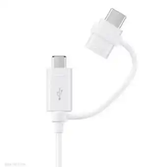 Cable samsung 2 en 1 micro/tipo c