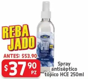 HEB Spray Antiséptico Tópico HCE 250ml oferta