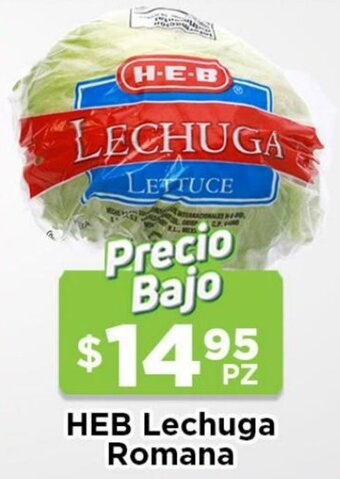 HEB H-E-B Lechuga Romana oferta