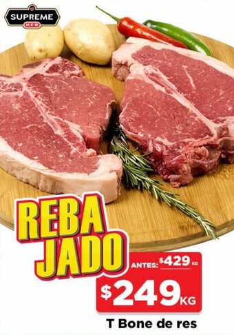 HEB T-Bone de Res oferta