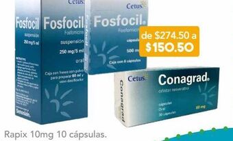 Farmacia San Pablo Fosfocil 500mg 6 cápsulas. oferta