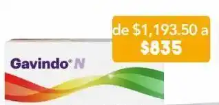 Farmacia San Pablo Gavindo n 300/100/0.2mg 60 cápsulas oferta
