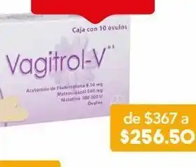 Farmacia San Pablo Vagitrol-v 0.5mg 10 óvulos. oferta