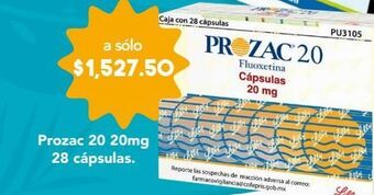 Farmacia San Pablo Prozac 28 cápsulas caja oferta