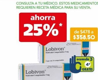Farmacia San Pablo Lobivon 14 comprimidos caja oferta