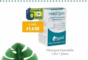Fibroquel inyectable 1.5m 1 pieza.