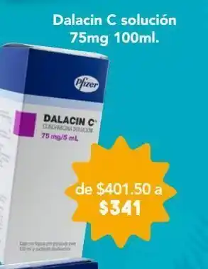 Farmacia San Pablo Dalacin c solución 75mg 100ml. oferta