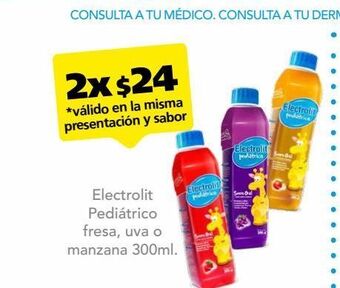 Farmacia San Pablo Electrolit pediátrico fresa oferta