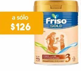Farmacia San Pablo Friso gold 3 fórmula de continuación para niños de 1 a 3 años oferta
