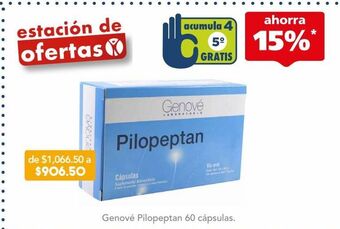 Farmacia San Pablo Genové pilopeptan 60 cápsulas oferta