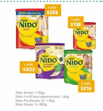 Farmacia San Pablo Nido kinder 1.76kg. oferta