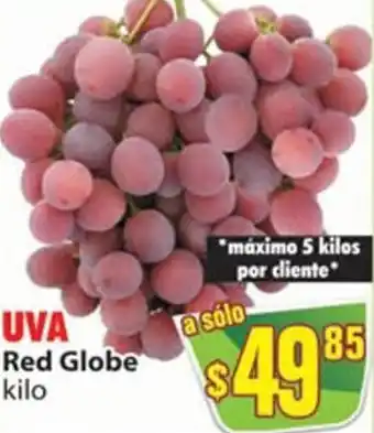 Casa Ley UVA Red Globe oferta
