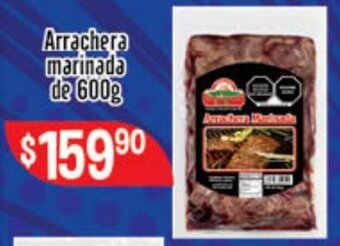 El Florido Arrachera marinada de 600g oferta