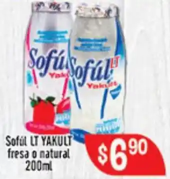 Sofúl LT Yakult fresa o natural 200ml