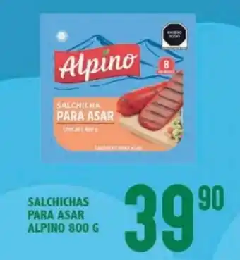 Salchichas para Asar Alpino 800g