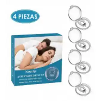 Fandeal Clip de nariz antirronquidos eyein magnético, 4 piezas oferta