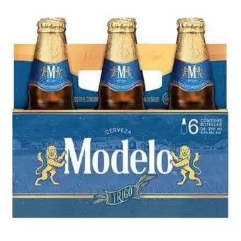 Soriana Híper Cerveza trigo modelo especial botella 6 pack 355 ml oferta