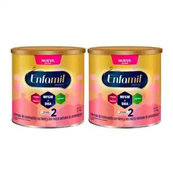 Sam's Club Fórmula infantil enfamil promental etapa 2 con 2 latas de 1.2 kg c/u oferta