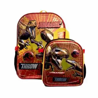 Sam's Club Set de mochila con lonchera ruz jurassic world evergreen negro oferta