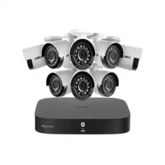 Sam's Club Sistema de seguridad lorex dvr de 8 canales hd 1 tb con 8 cámaras bullet mpx oferta