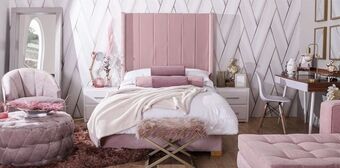 Muebles Dico Cabecera matrimonial valentina palo de rosa oferta