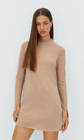 Stradivarius Vestido corto tacto suave oferta