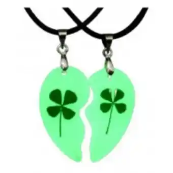 Fandeal Collares parejas novios amor fluorescentes luminosos brillan oferta