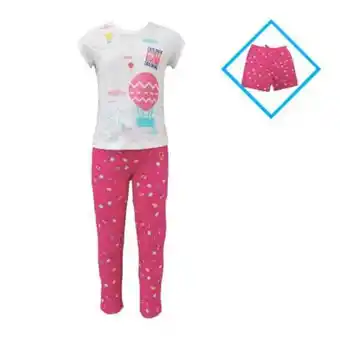 Sam's Club Pijama para niña national geographic kids talla 12 globo set de 3 pzas oferta