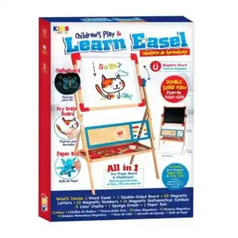 Sam's Club Pizarrón kids house best trading children´s play & learn easel oferta
