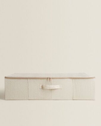 Organizador plegable con lino