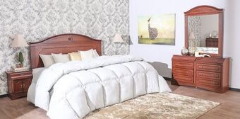 Muebles Dico Recámara king size / matrimonial inglaterra nogal oferta
