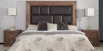 Muebles Dico Recámara king size / matrimonial braham avellana oferta