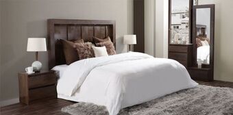 Muebles Dico Recámara king size / matrimonial kora nogal oferta