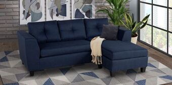 Muebles Dico Sala modular louis azul oferta