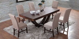Muebles Dico Comedor d'angelo nogal oferta